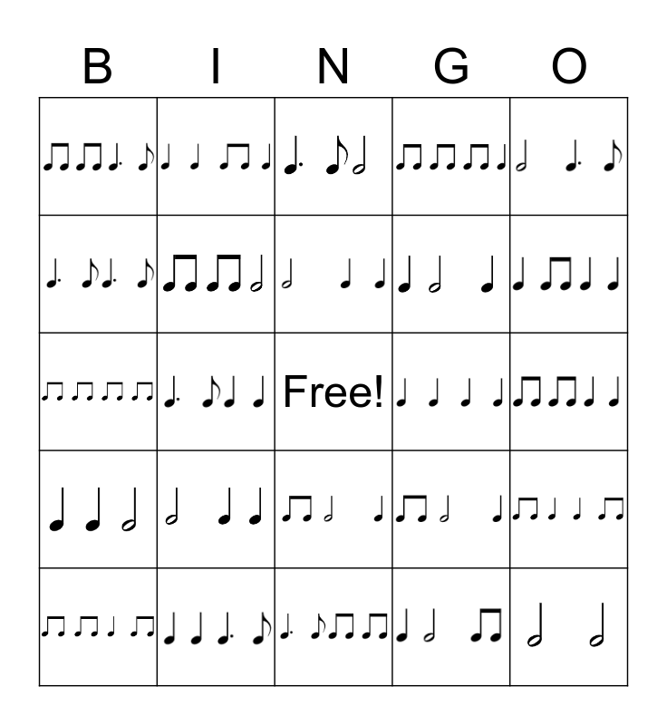 rhythm-bingo-card