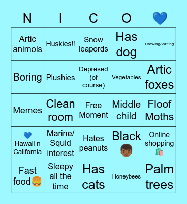 the Bingo Card