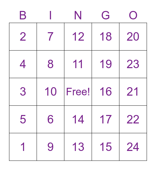 Happy Hour BINGO! Bingo Card