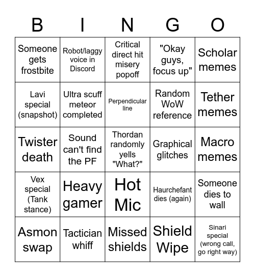 Midsummer Ultimate Bingo Card