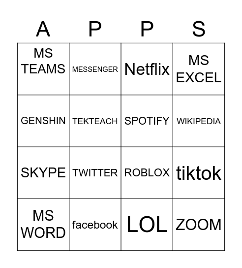 GRADE 5 Bingo Card