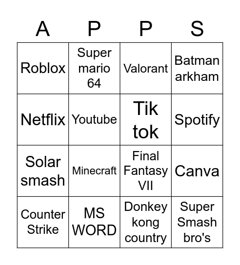 5 - Obedience Bingo Card