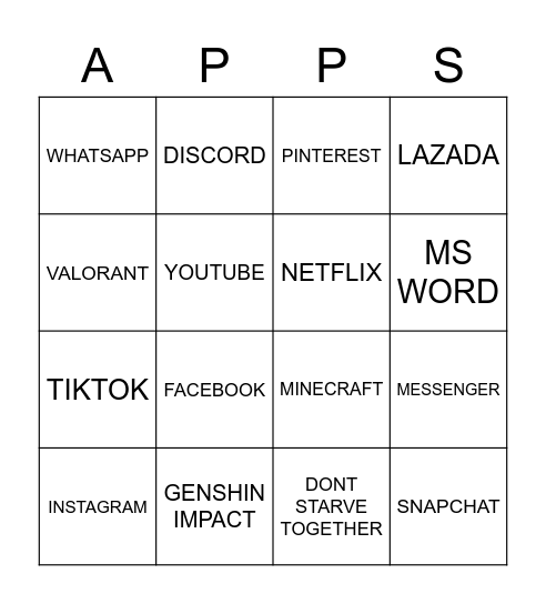 GRADE 5 Bingo Card