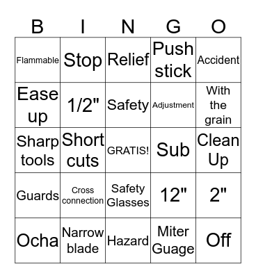Hi Bingo Card