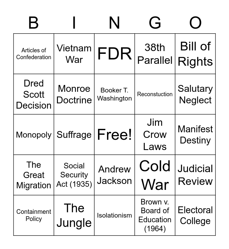 important-terms-in-us-history-bingo-card