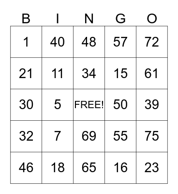 AIKENS BINGO CHRISTMAS PARTY 2014 Bingo Card