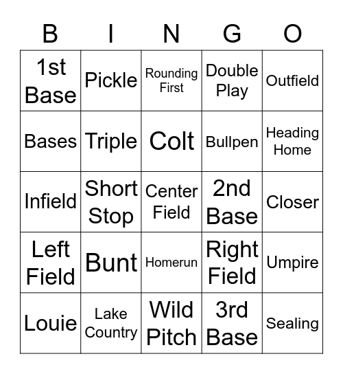 Dockhounds Bingo Card