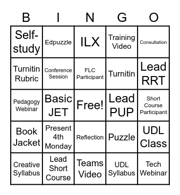 ZTLC Bingo 22-23 Bingo Card
