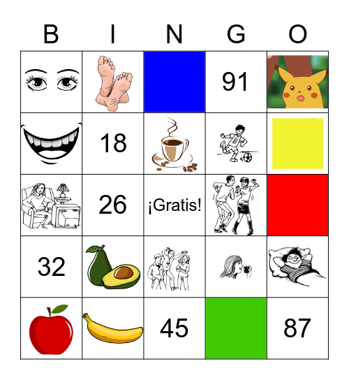 ¡Feliz Verano! Bingo Card