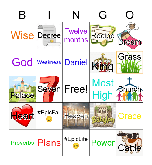 May 22, 2022 Bingo Card