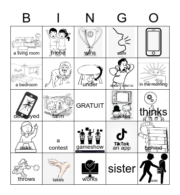 Brandon Brown Bingo Card