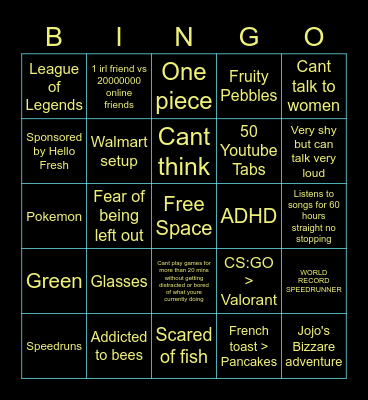 Colbingo Card