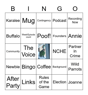 HMASDC 5/20/2022 Bingo Card