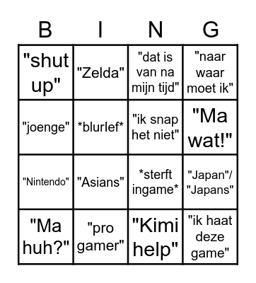 ief_speelt drinking bingo Card