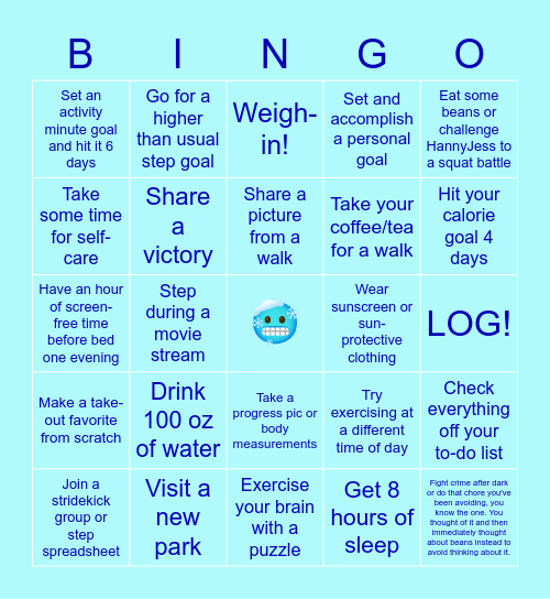 Mr. Freeze Ices Out the Competition (#6) Bingo Card