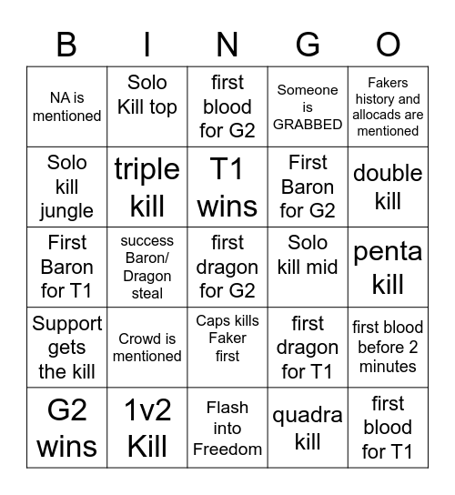 LEAGUE DRINKING BINGE Bingo Card