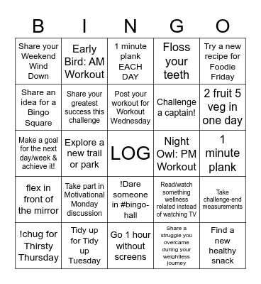 Wild Wild West Bingo Card