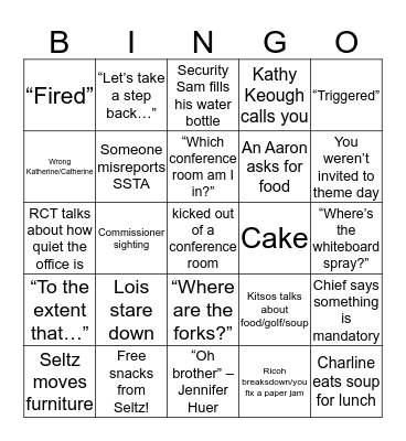 HPC BINGO Card