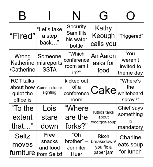 HPC BINGO2 Bingo Card