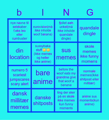 noahs foryoupage Bingo Card