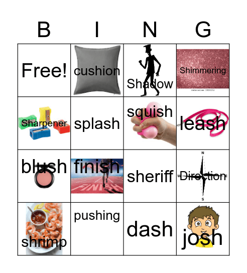 sh Bingo Card