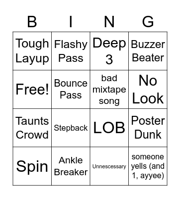 HIGHLIGHT BINGO Card