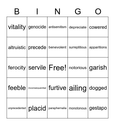 End-of-Year Bingo Bonanza Bingo Card