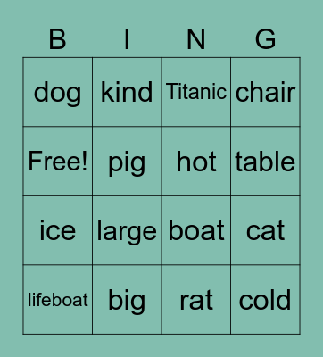 P5s BINGO Binanza Bingo Card