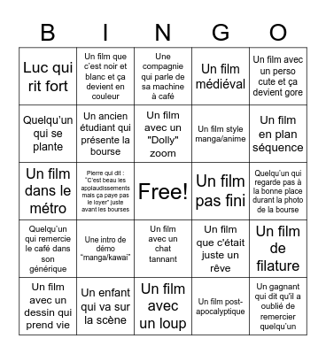 Bingo CVM Bingo Card