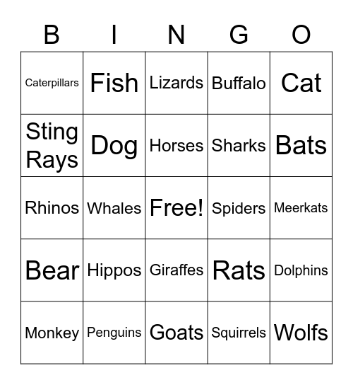 Rissy's  Friends Bingo Card