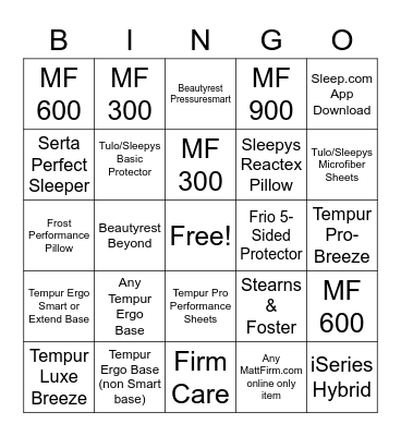 Memorial Day Weekend 2022 Bingo Card