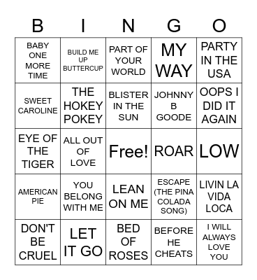 KARA BINGO Card
