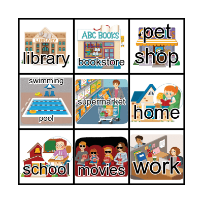 Smart English 3 unit 7&8 Bingo Card