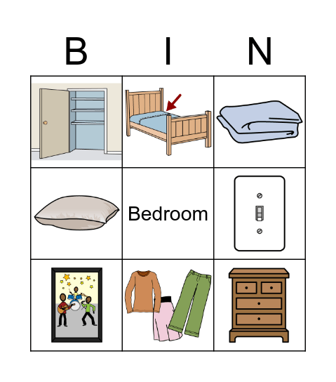 Do You Have - Bedroom Edition Bingo Card