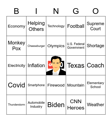 CNN10 BINGO Card