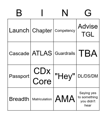 Memorial Day Bingo Card