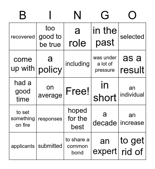 R3.1.2-2.1 Bingo Card