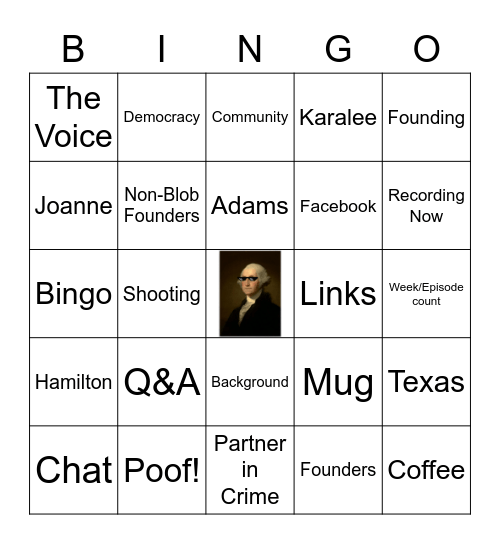 HMASDC 5/27/2022 Bingo Card