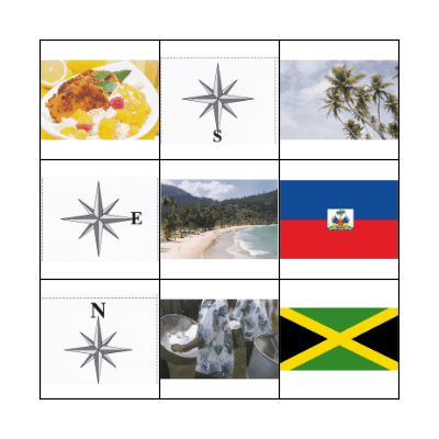 Notting Hill Carnival Bingo Card