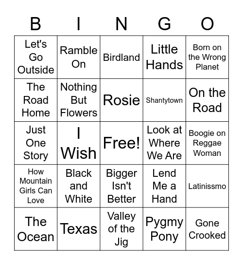 Hogfarm Bingo Card