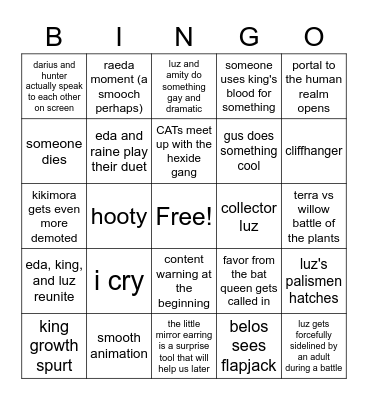 kings tide predictions Bingo Card