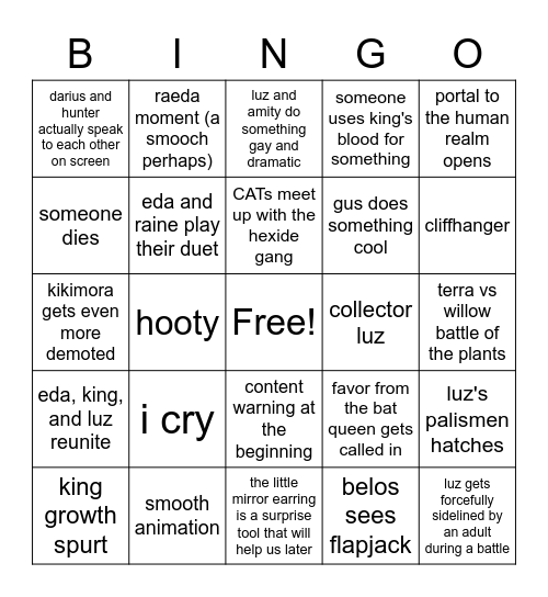 kings tide predictions Bingo Card
