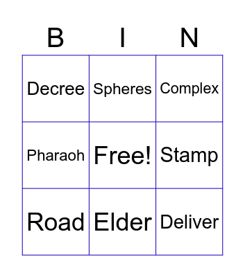 Bingo Game Bingo Card