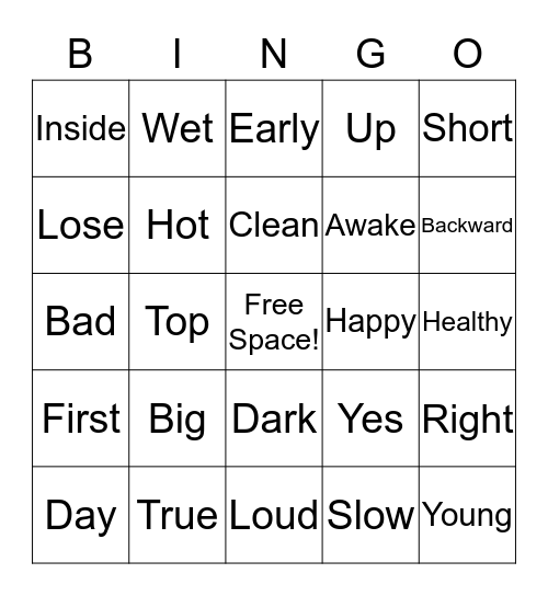 antonym-bingo-bingo-card