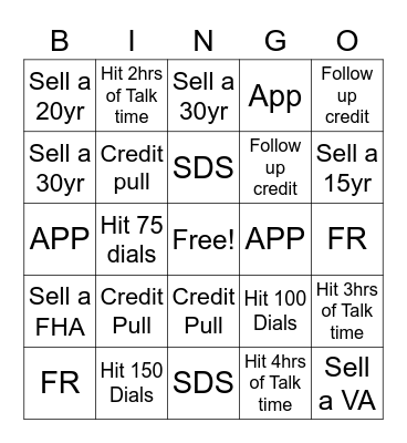 W.I.T Bingo Bonanza Bingo Card