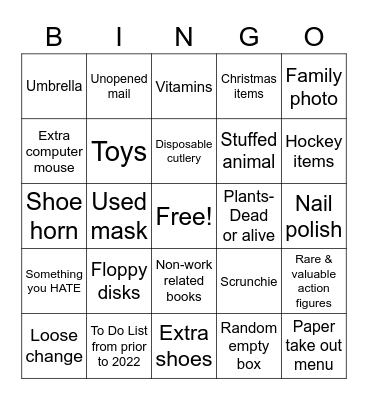 GPM BINGO Card