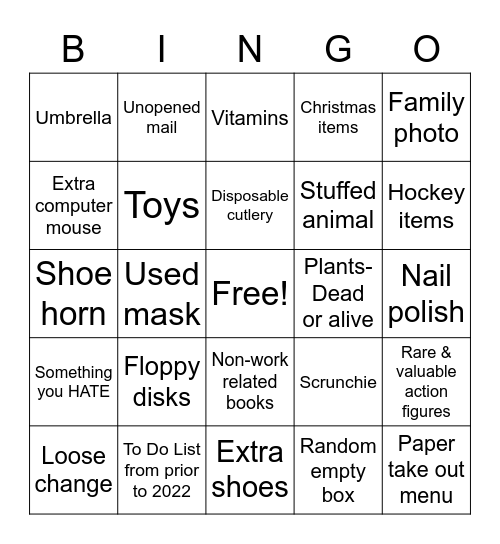 GPM BINGO Card