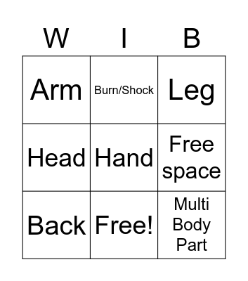 Wwwib Bingo Card