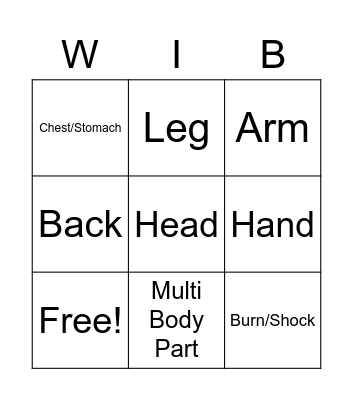 Wwwib Bingo Card