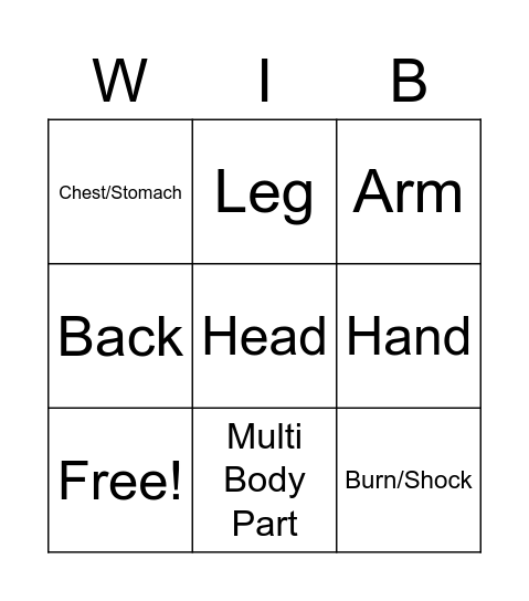 Wwwib Bingo Card